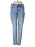 Banana Republic Hearts Blue Jeans Size 26 waist - photo 1