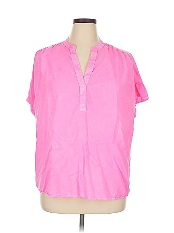 Crown & Ivy Short Sleeve Blouse (view 1)