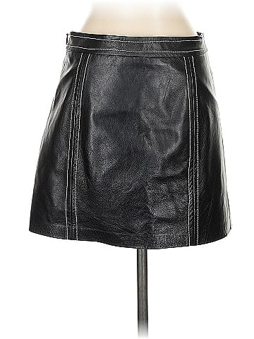 Laundry by Shelli Segal Faux Leather Skirt (view 2)