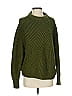 Mango Chevron-herringbone Green Pullover Sweater Size S - photo 1