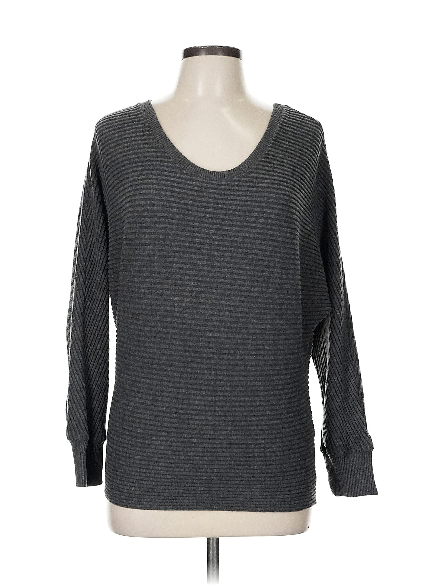 Joah Brown Gray Pullover Sweater Size M