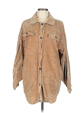 Bibi Long Sleeve Button-Down Shirt (view 1)