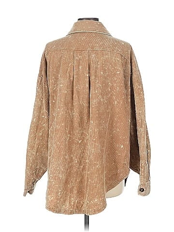 Bibi Long Sleeve Button-Down Shirt (view 2)
