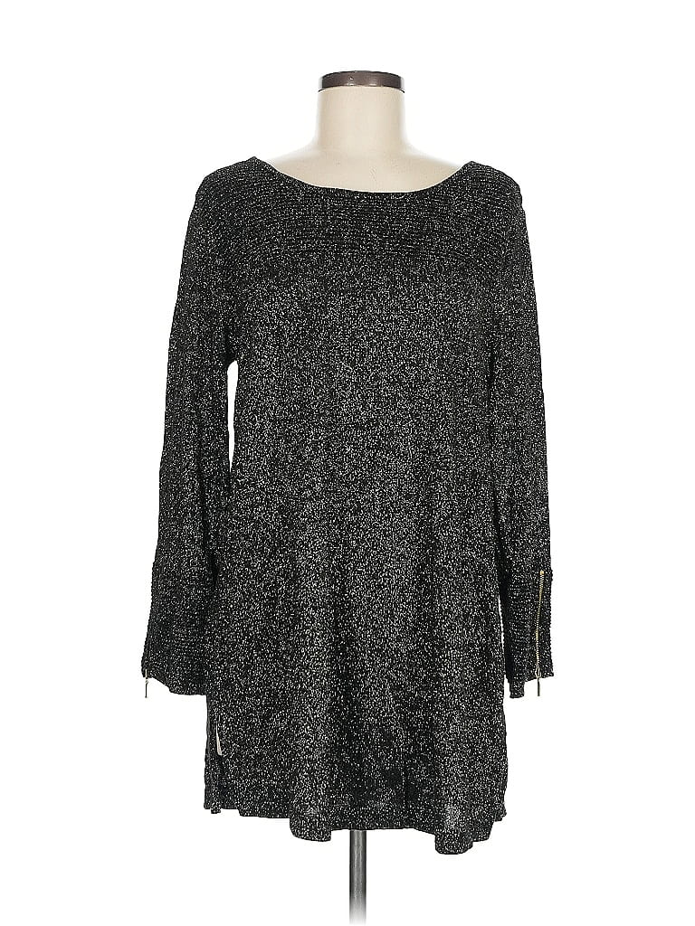 Pre-owned Alfani Pullover Sweater In Black