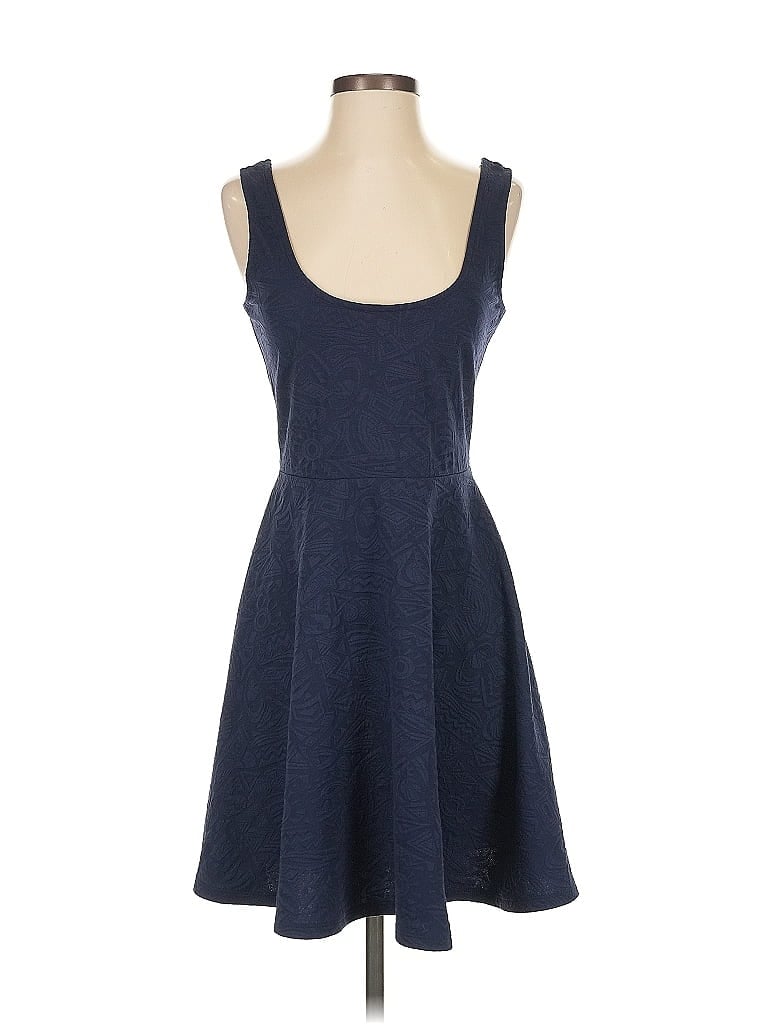 Pre-owned Silence And Noise Casual Dress In Blue