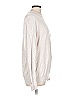 H&M 100% Cotton Silver Ivory Turtleneck Sweater Size L - photo 4