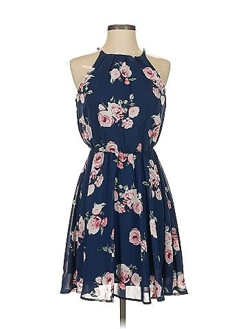Blue Rain Casual Dress (view 1)