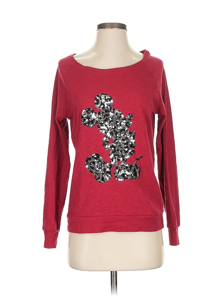 Disney Parks Red Long Sleeve Top Size S - photo 1