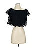 Express Black Short Sleeve Top Size XS - photo 1
