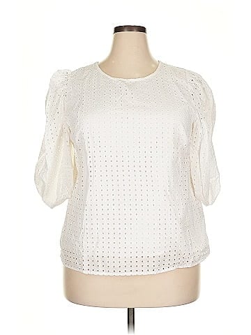 A New Day 3/4 Sleeve Blouse (view 1)