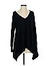 C by Bloomingdales 100% Cashmere Black Cashmere Pullover Sweater Size S - photo 1