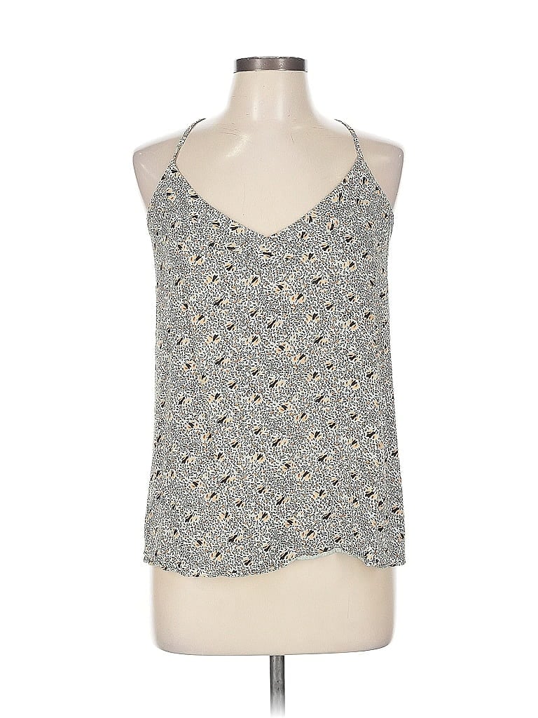 Floreat 100% Viscose Gray Green Sleeveless Top Size L - photo 1
