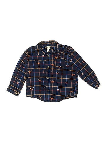 Little Me Long Sleeve Button-Down Shirt (view 1)