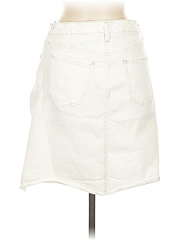 Scoop Denim Skirt (view 2)