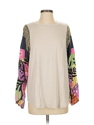 Easel Long Sleeve Blouse (view 1)