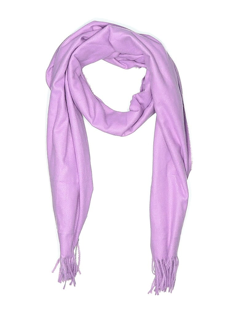 Pre-owned Assorted Brands Scarf In Purple