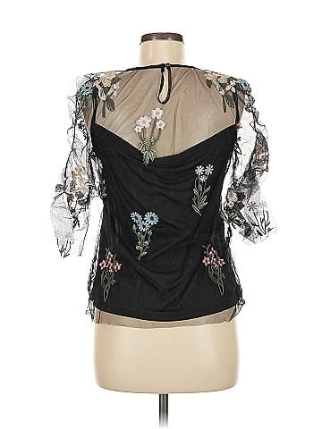 Lea & Viola 3/4 Sleeve Blouse (view 2)