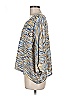 Pol 100% Polyester Blue Poncho Size M - photo 5