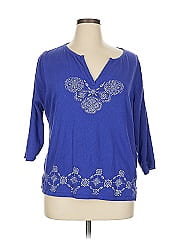 Sag Harbor 3/4 Sleeve Blouse