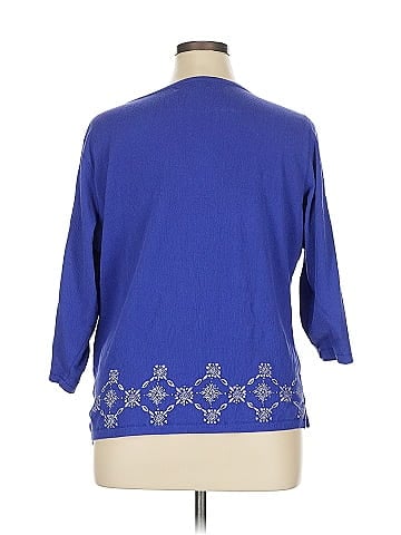 Sag Harbor 3/4 Sleeve Blouse (view 2)