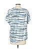 Soft Joie 100% Cotton Blue Short Sleeve T-Shirt Size L - photo 2