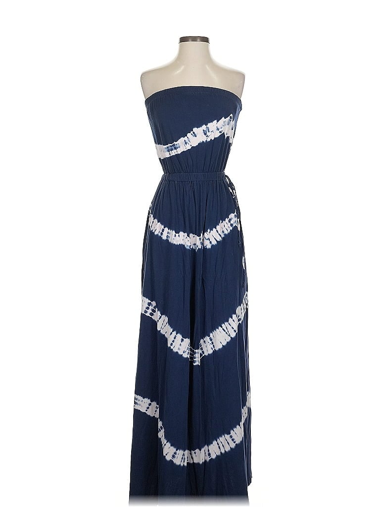 Arden B. 100% Cotton Tie-dye Blue Casual Dress Size XS - photo 1