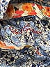 Robert Graham 100% Linen Paisley Blue Short Sleeve Button-Down Shirt Size 10 - 12 - photo 3
