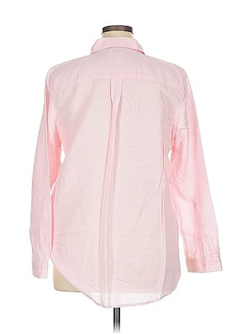 J.Crew Factory Store 3/4 Sleeve Button-Down Shirt (view 2)