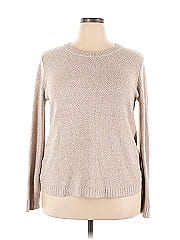 Pink Clover Pullover Sweater