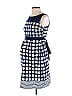 Motherhood Polka Dots Blue Casual Dress Size S - photo 1