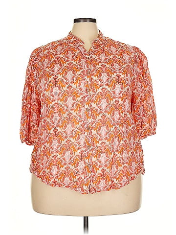 Maeve by Anthropologie Short Sleeve Blouse (view 1)