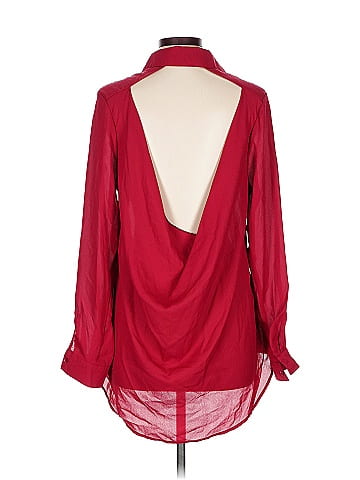 Allegra K Long Sleeve Blouse (view 2)