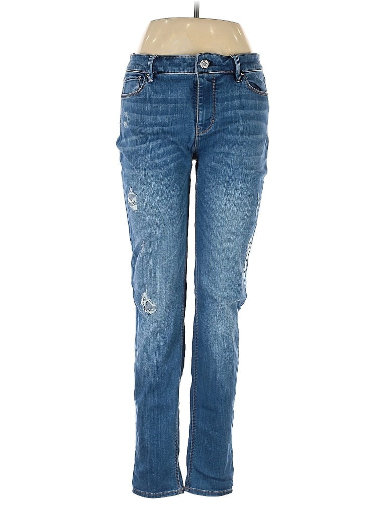 Pre-owned White House Black Market Jeans In Blue