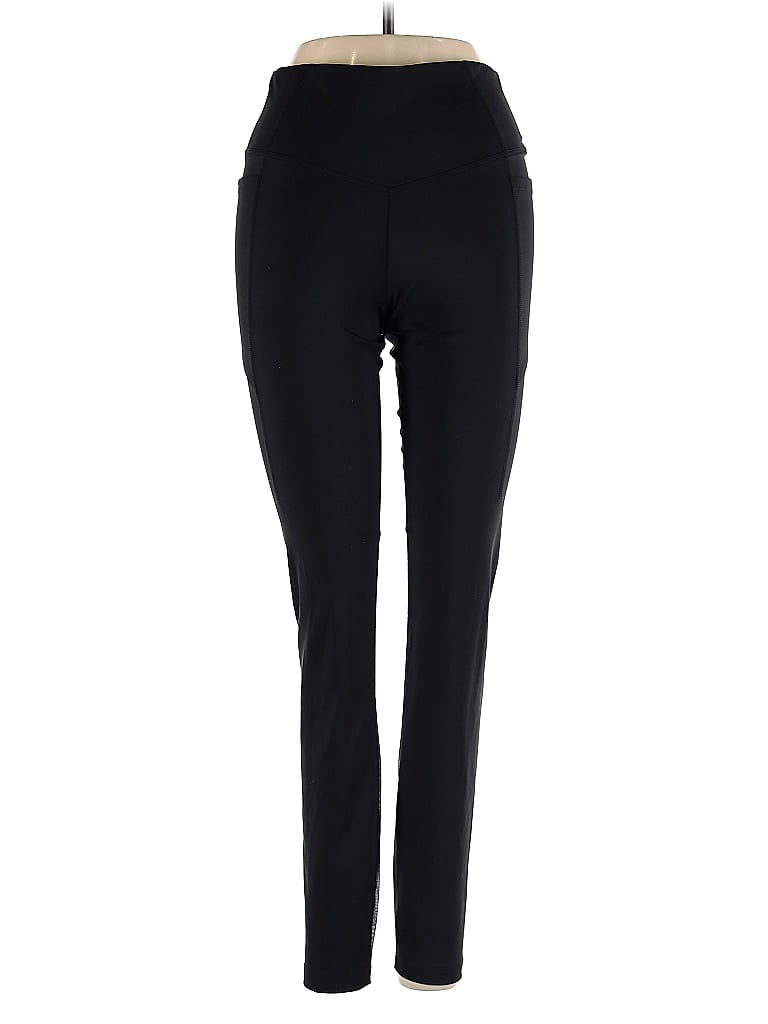 Pre-owned Victoria's Secret Pink Active Pants In Black