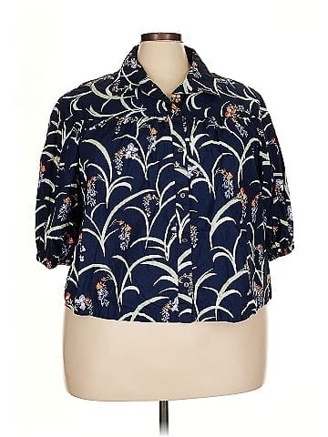 Maeve by Anthropologie Short Sleeve Blouse (view 1)