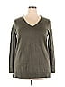 Ann Taylor LOFT Outlet Green 3/4 Sleeve T-Shirt Size XXL - photo 1