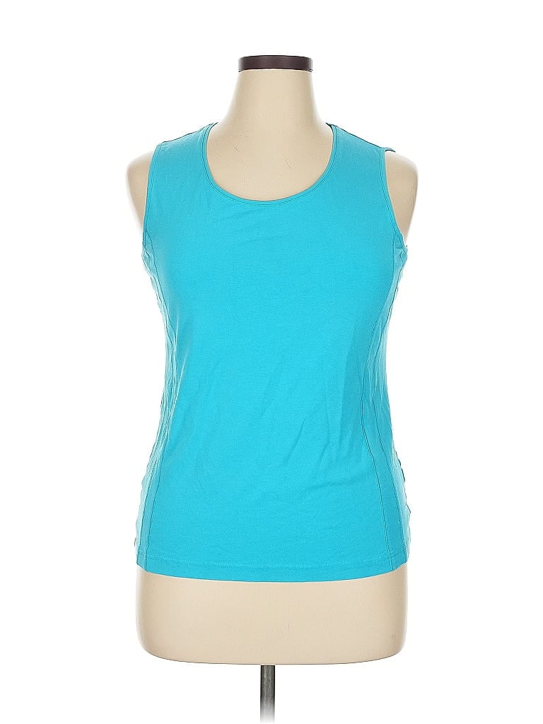 Pre-owned Gerry Weber Active Tank Top In Blue
