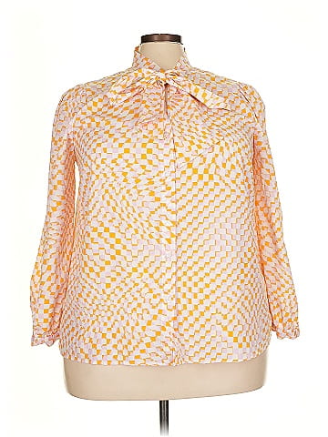 ELOQUII Long Sleeve Blouse (view 1)