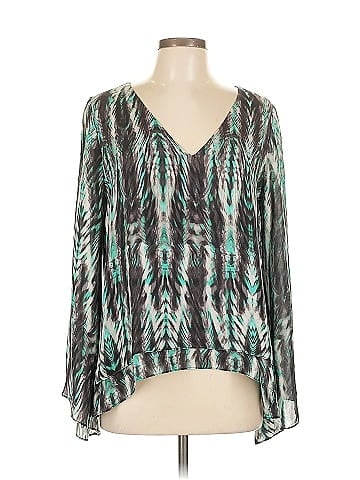 Parker 3/4 Sleeve Silk Top (view 1)