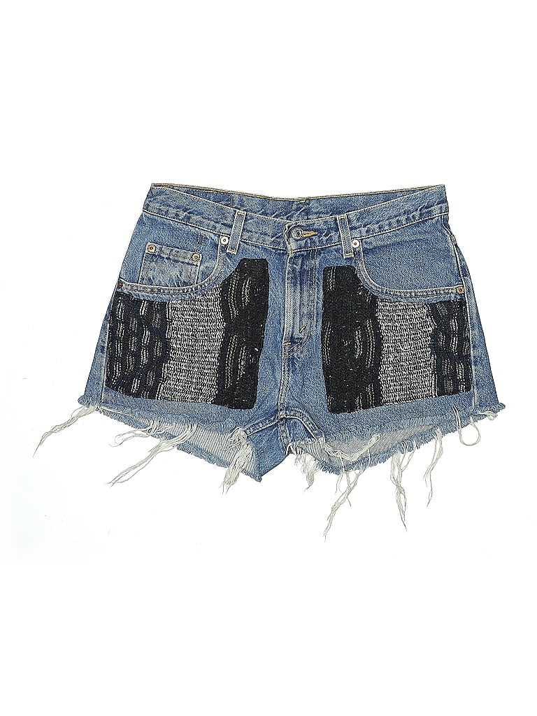 Pre-owned Furst Of A Kind Denim Shorts In Blue