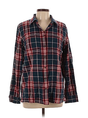 Duluth Trading Co. Long Sleeve Button-Down Shirt (view 1)