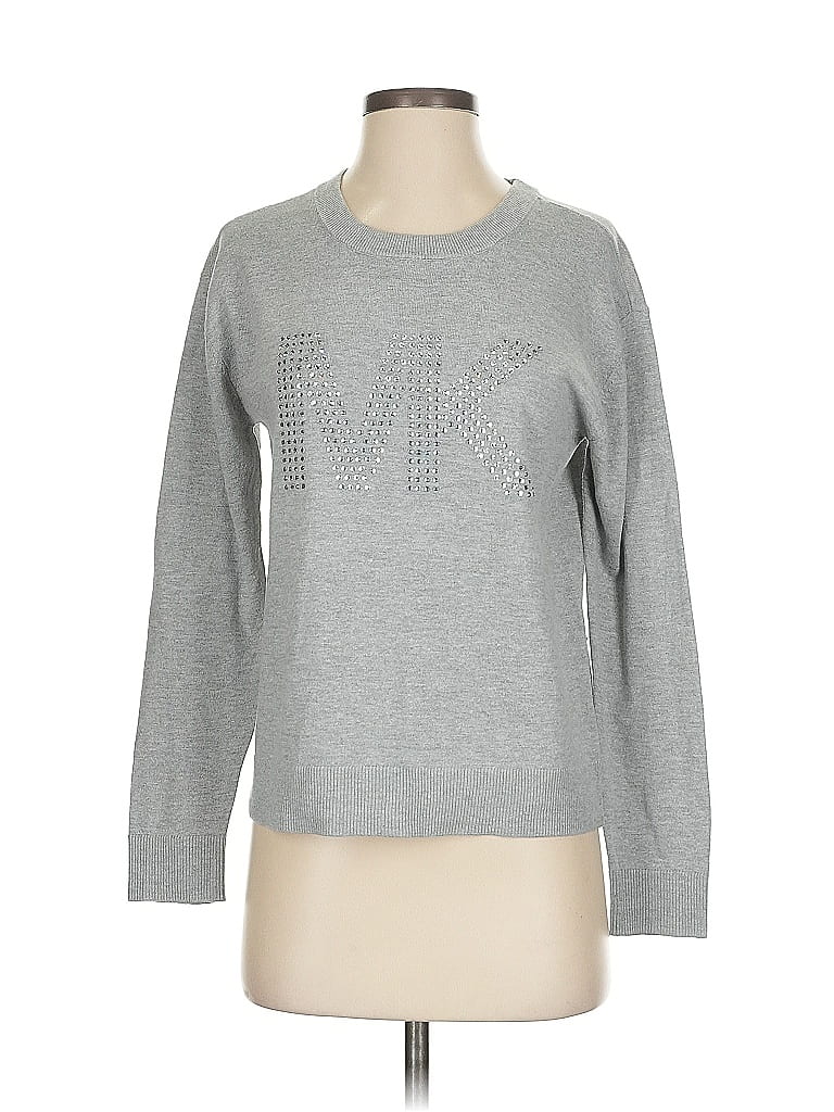 Pre-owned Michael Michael Kors Sweatshirt In Silver