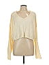 Blu Pepper 100% Acrylic Color Block Yellow Pullover Sweater Size L - photo 1
