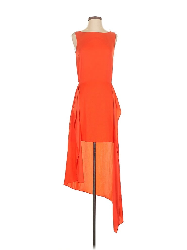 Click to view more detailed imagery on our partner's website Pre-owned Bcbgmaxazria Cocktail Dress In Orange