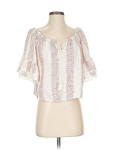 Love Stitch 3/4 Sleeve Blouse (view 1)