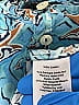Talbots 100% Cotton Paisley Blue Long Sleeve Blouse Size S - photo 8