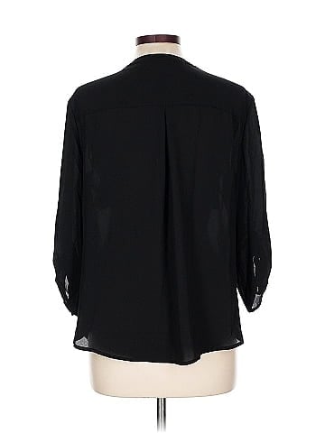 Soho JEANS NEW YORK & COMPANY 3/4 Sleeve Blouse (view 2)