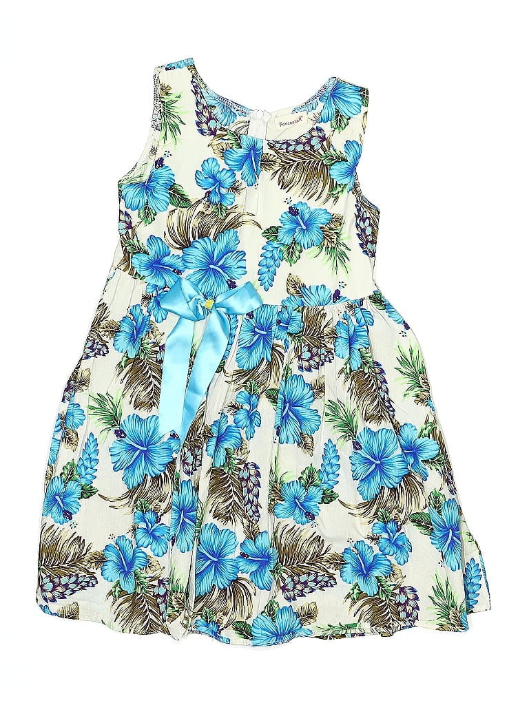 Pre-owned Princesasa Kids' Dress In Blue
