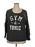LIVI Active Gray Long Sleeve T-Shirt Size 18 - 20 - photo 1