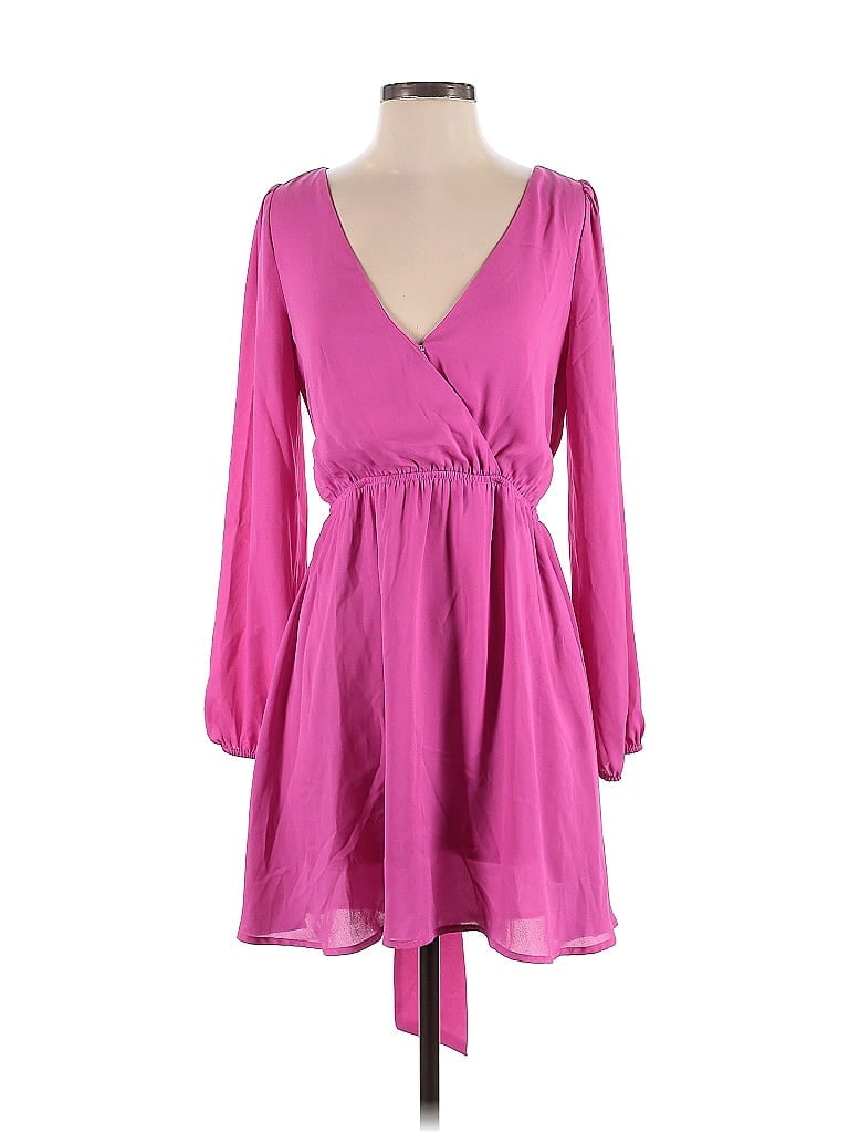 Pre-owned Mi Ami Casual Dress In Pink